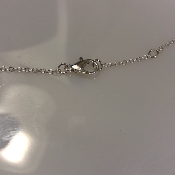 Vintage Pyrex Snowflake handmade pendant necklace upcycled glass - Picture 5 of 6